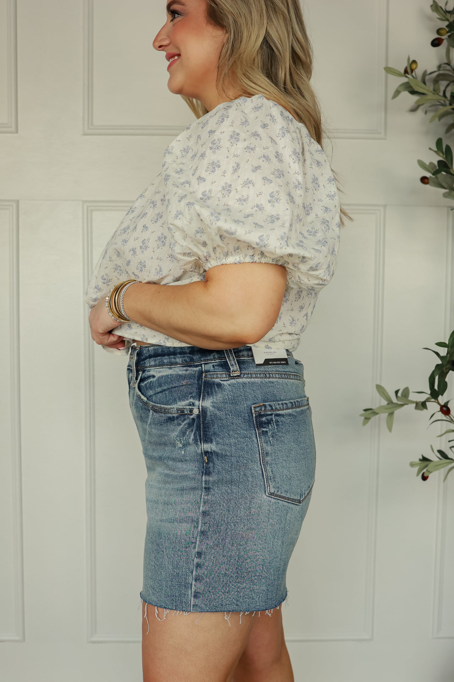 90'S HIGH RISE SHORTS | KAN CAN