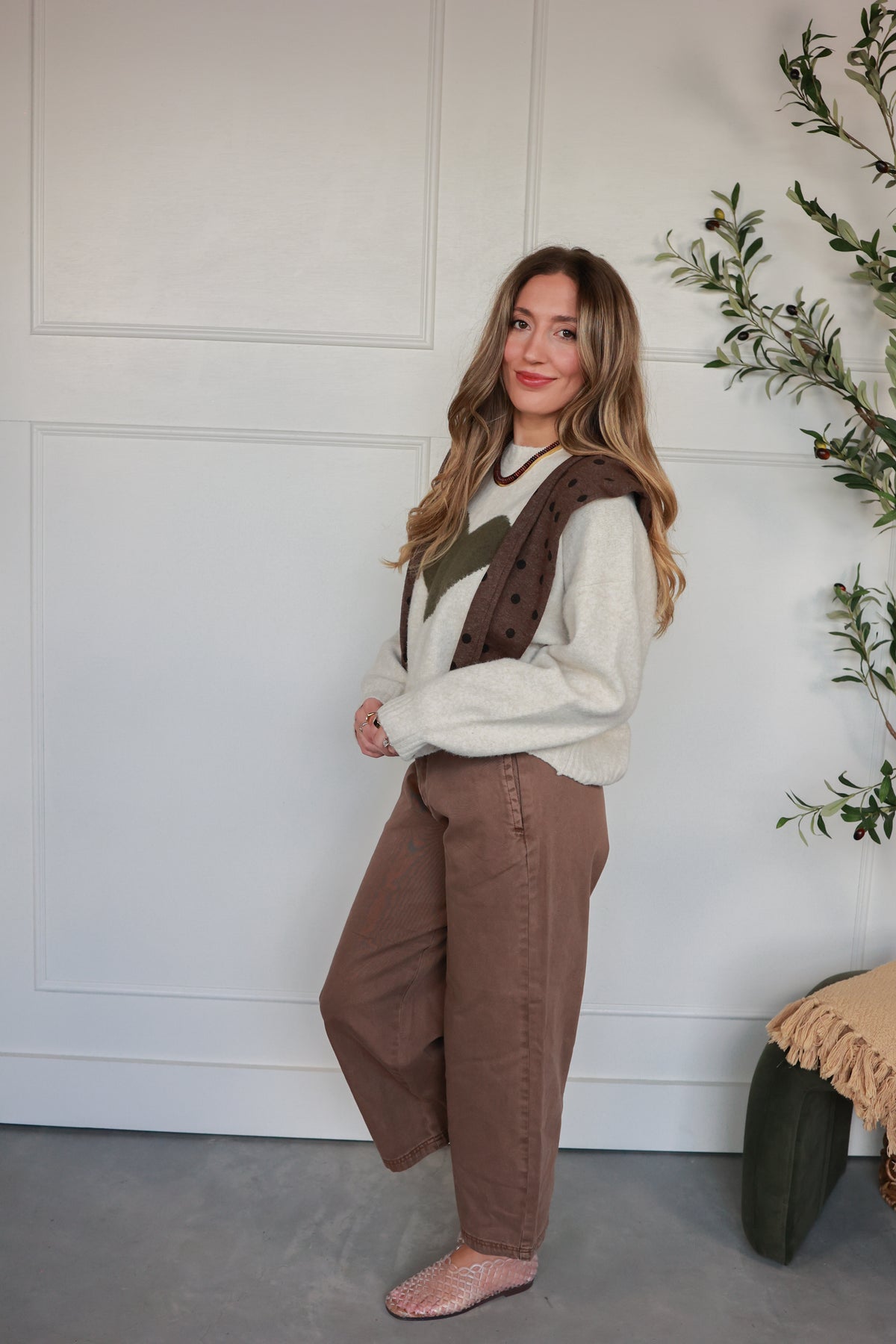 THE LUCKY HEART SWEATER