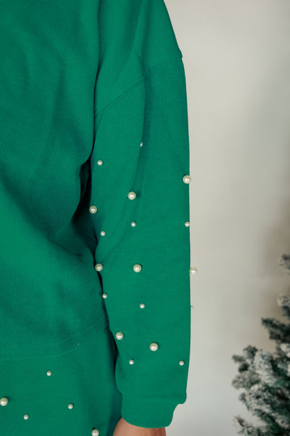 FEELIN FESTIVE SET IN GREEN | TOP ONLY