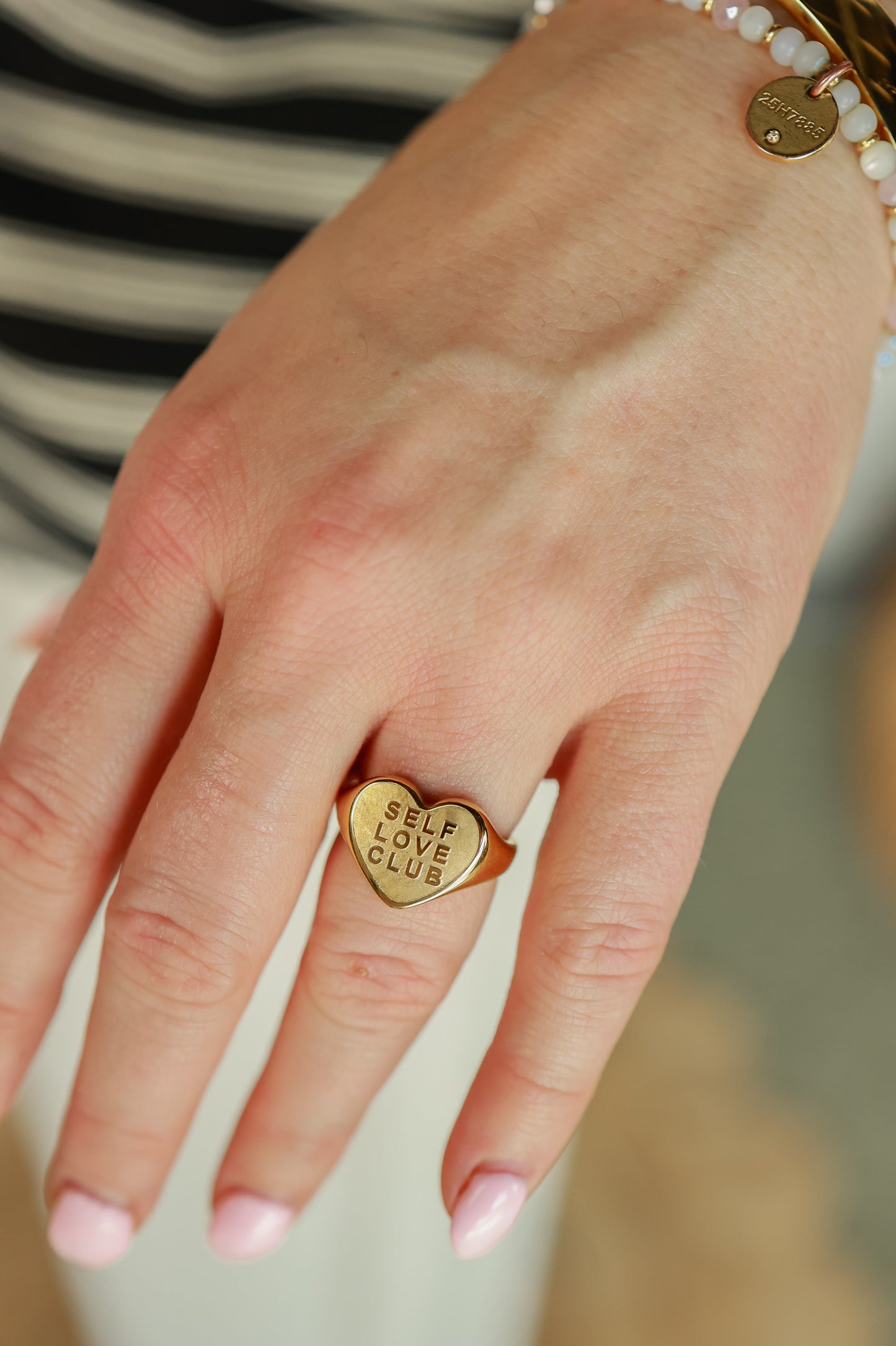 SELF LOVE CLUB RING