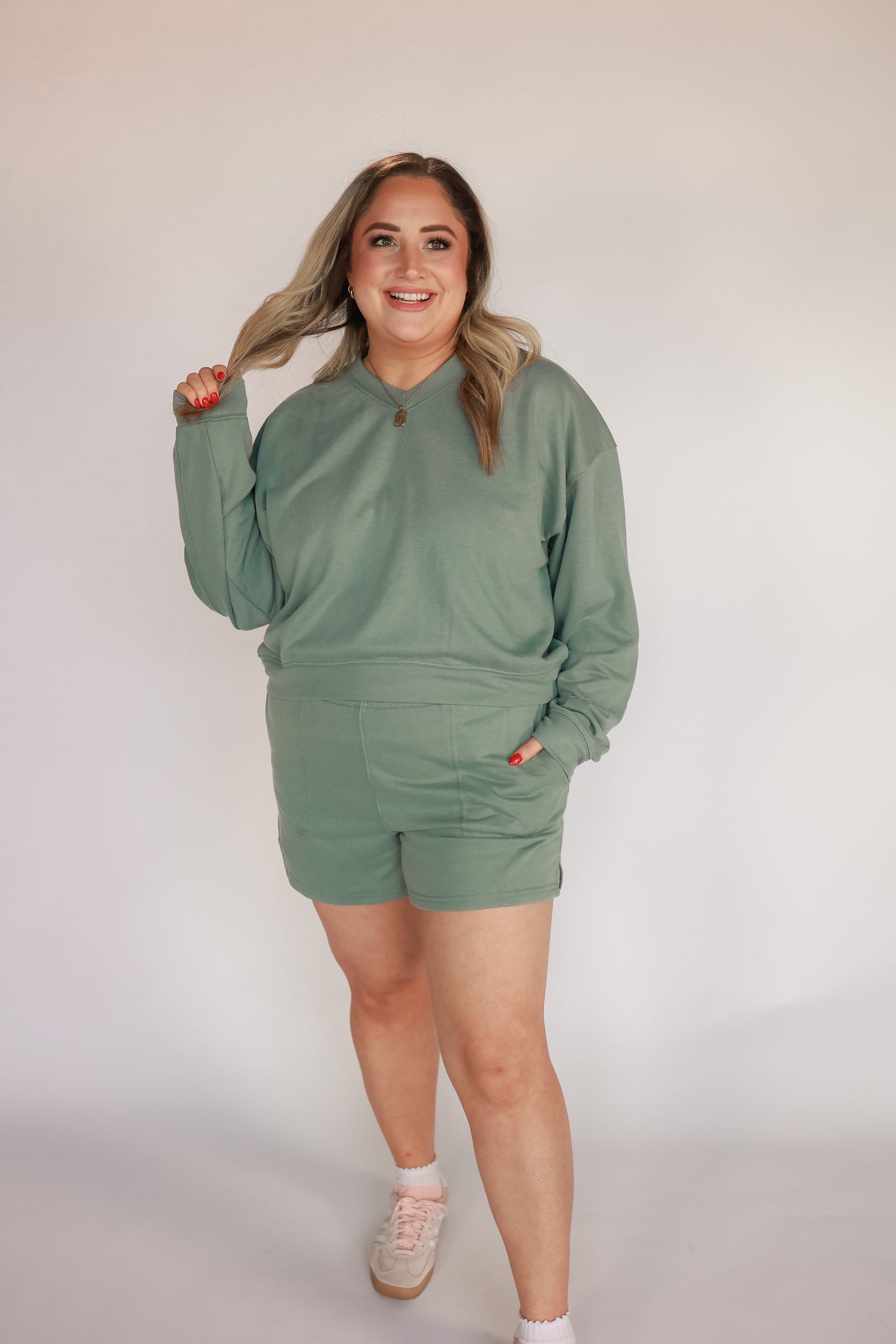 THE CORE SET IN PISTACHIO | BOTTOMS ONLY