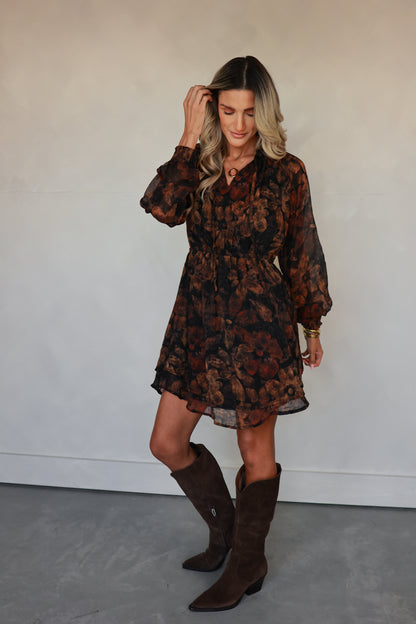 THE WILD BLOOM MINI DRESS