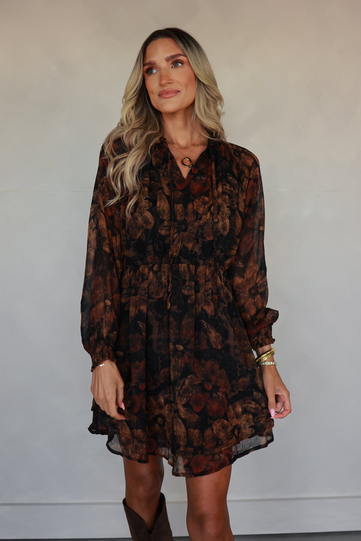 THE WILD BLOOM MINI DRESS