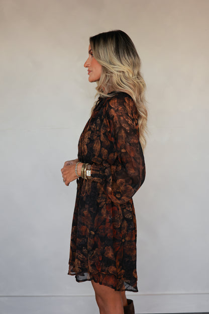 THE WILD BLOOM MINI DRESS