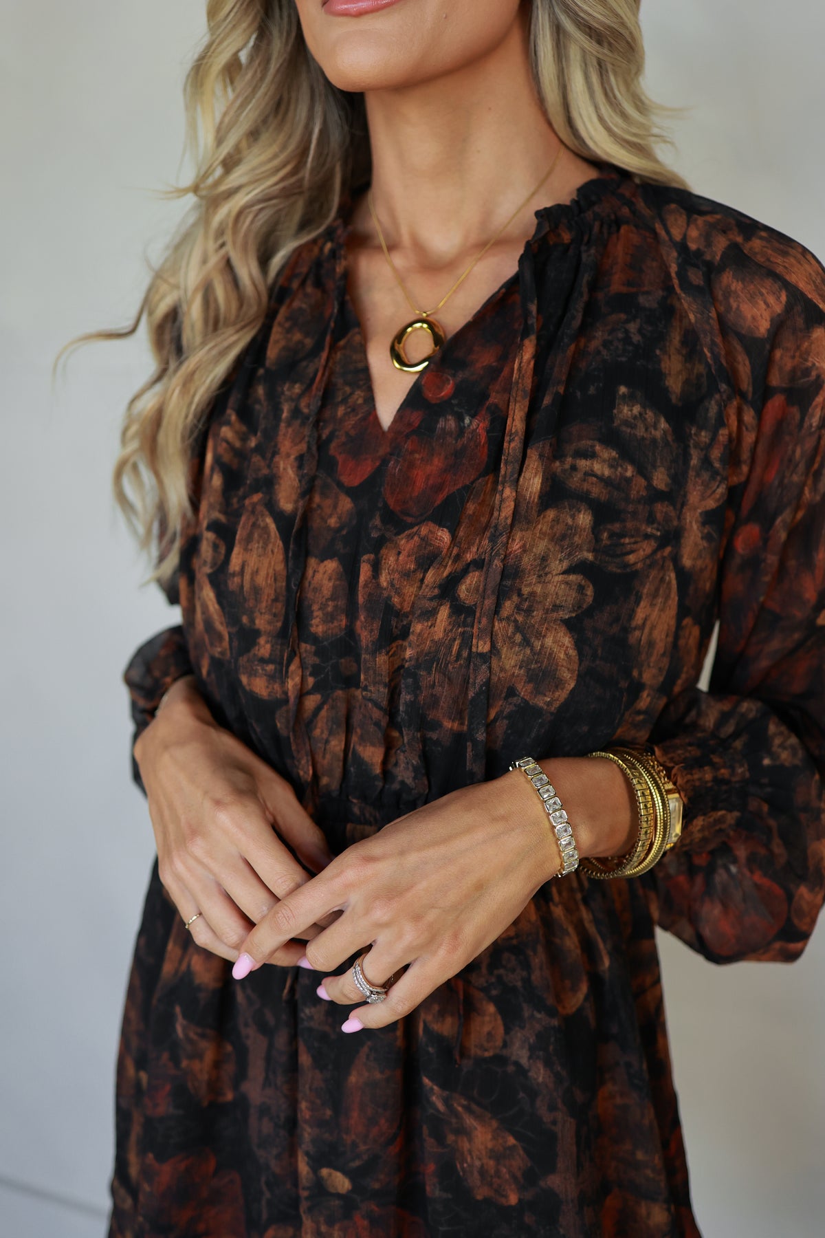 THE WILD BLOOM MINI DRESS