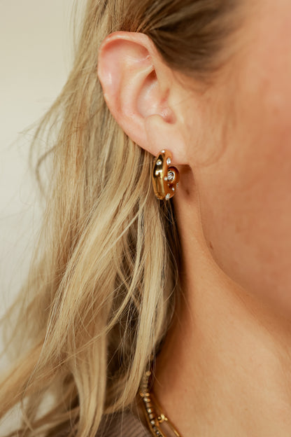 YOU'RE SO GOLDEN HOOPS