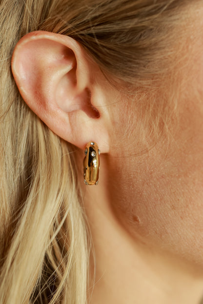 YOU'RE SO GOLDEN HOOPS