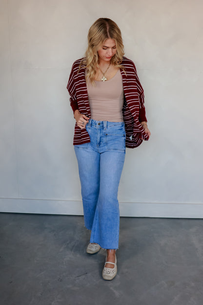 THE CONTRAST CARDIGAN
