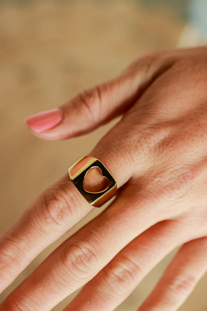 THE OPEN HEART RING