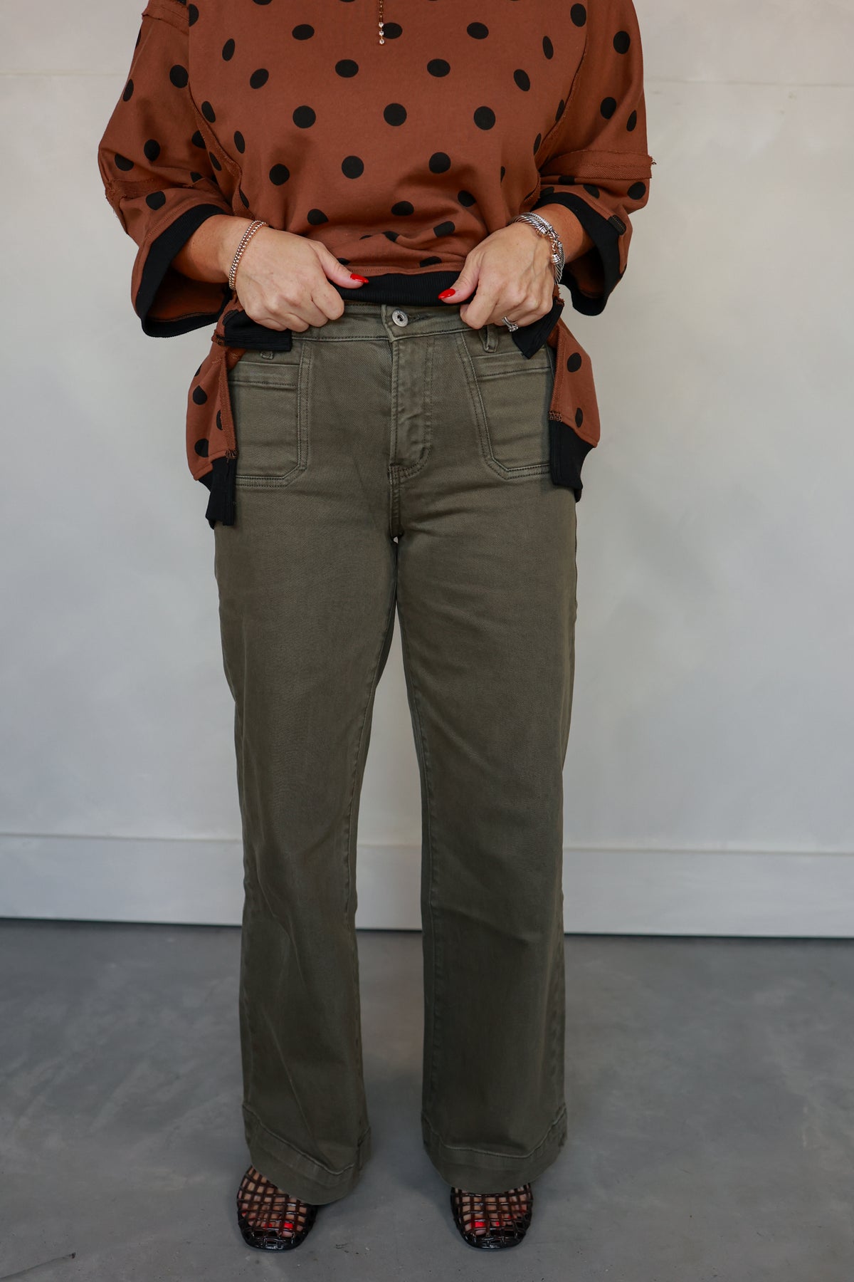 FOREST CROPPED PANTS  | MICA