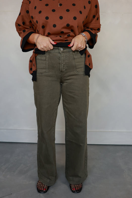 FOREST CROPPED PANTS  | MICA