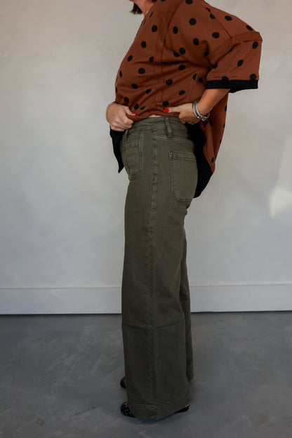 FOREST CROPPED PANTS  | MICA