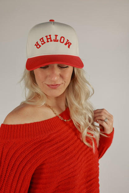 UPSIDE DOWN MOTHER | TRUCKER HAT