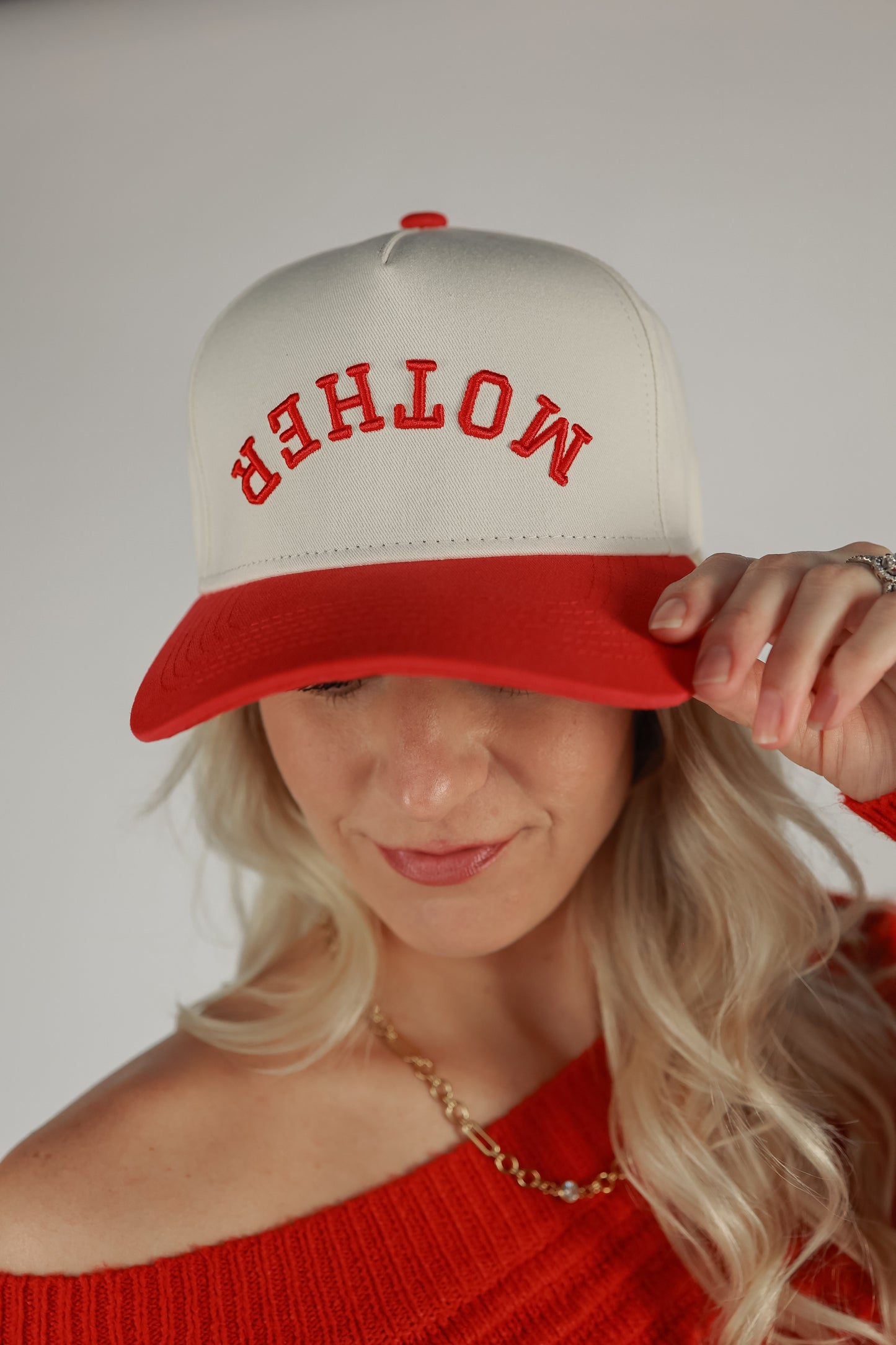 UPSIDE DOWN MOTHER | TRUCKER HAT