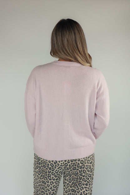 THE OVERSIZED LAVENDER CARDI