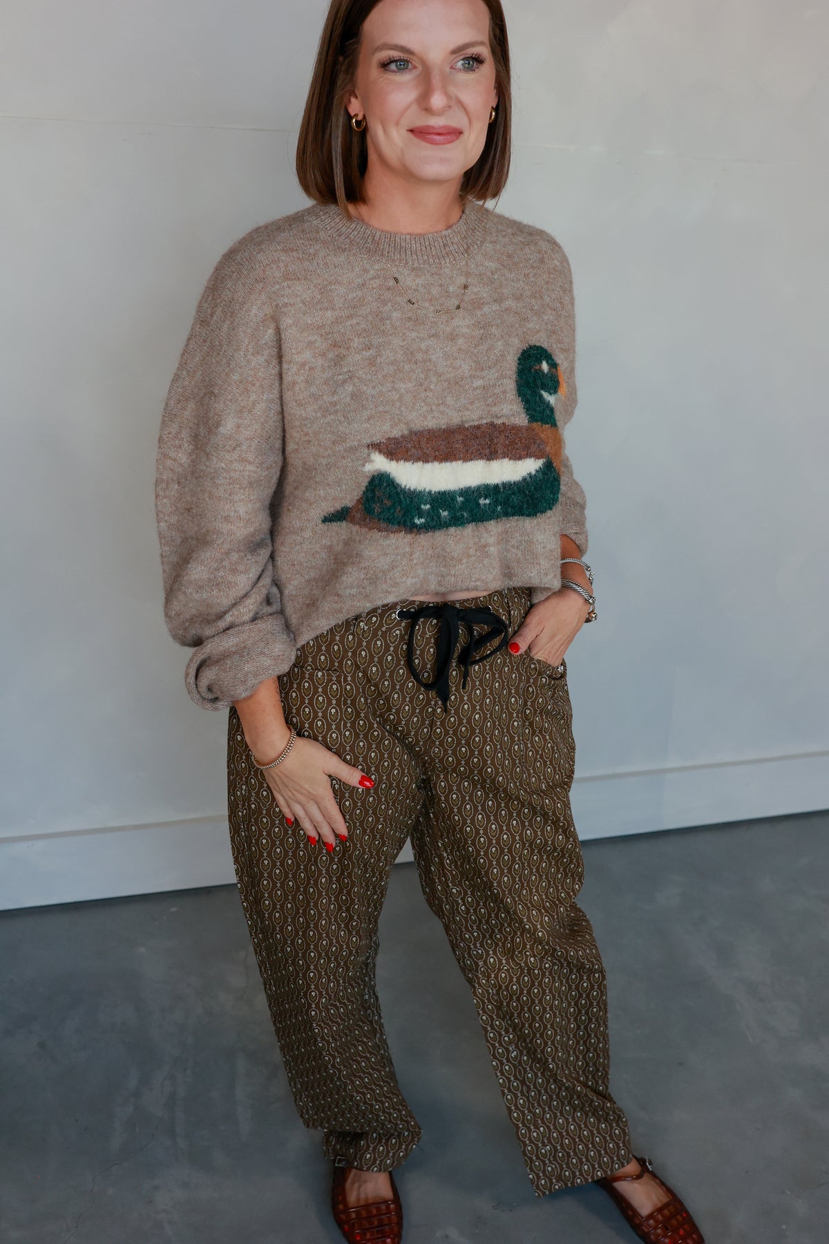 THE COZY MALLARD SWEATER