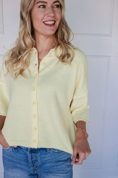 THE GOLDEN BUTTER CARDIGAN