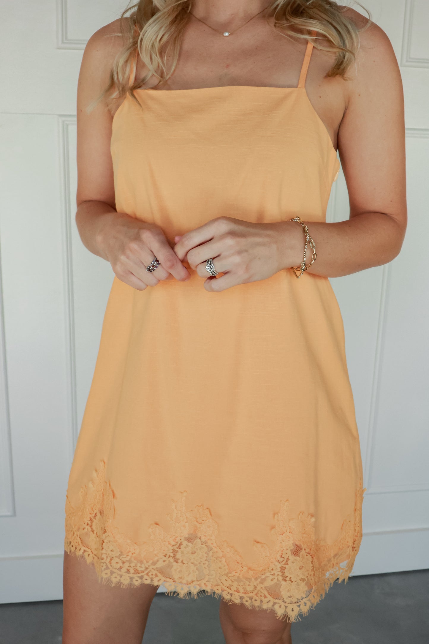THE CITRUS BLOOM MINI DRESS