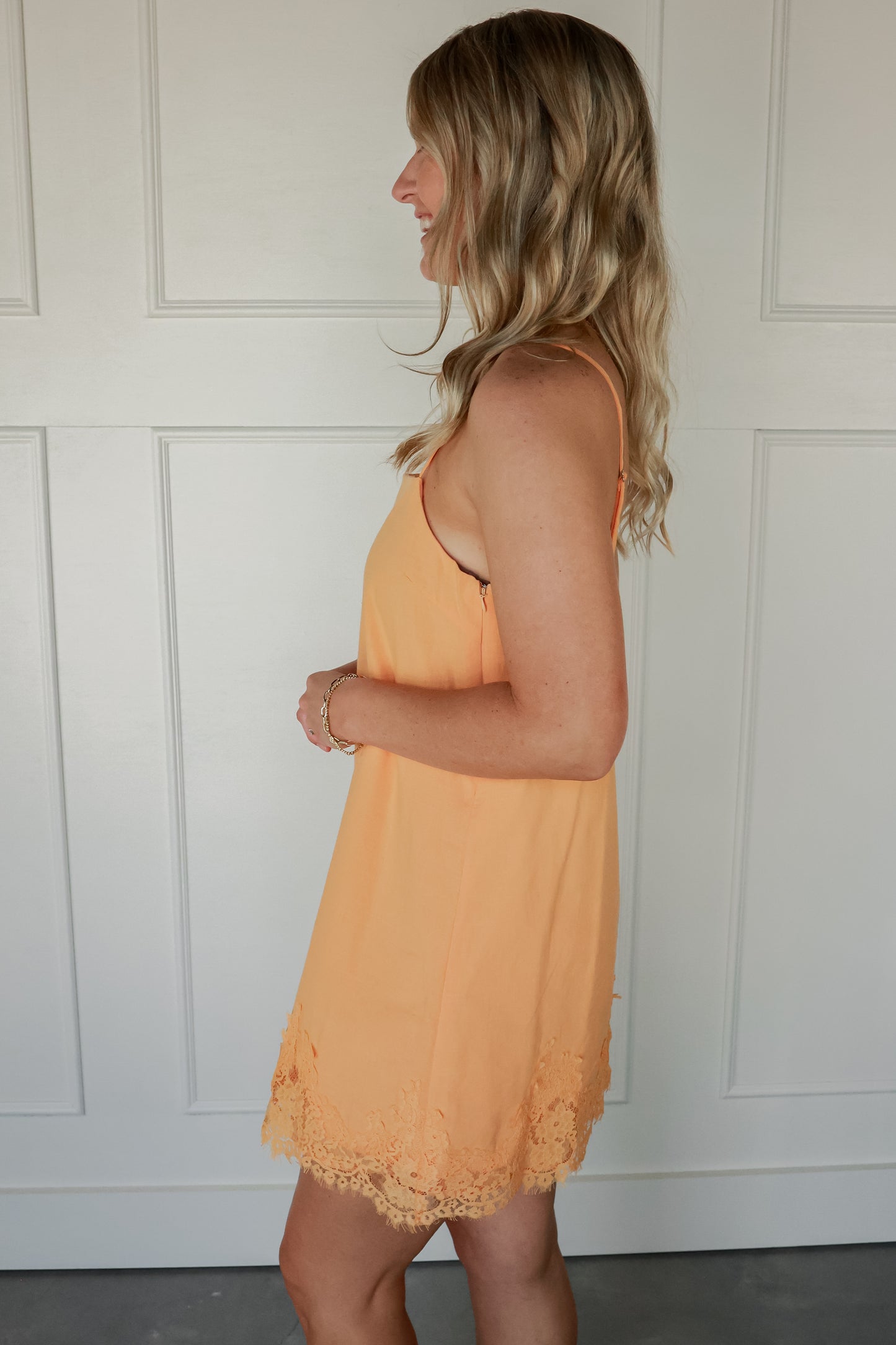 THE CITRUS BLOOM MINI DRESS