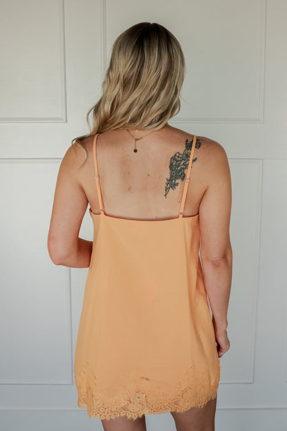 THE CITRUS BLOOM MINI DRESS