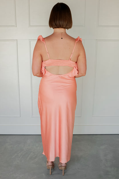 THE TANGERINE SLIP DRESS