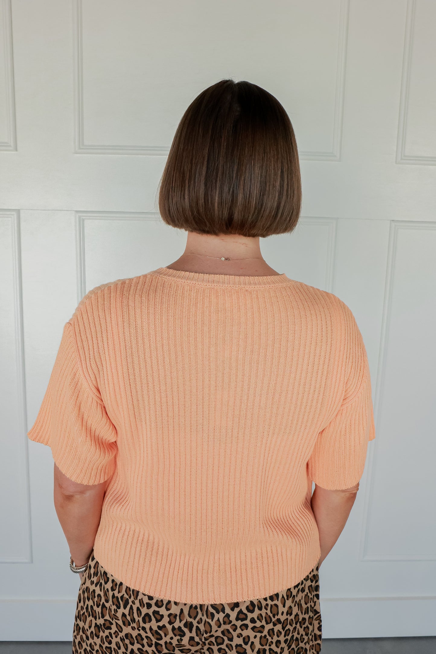 THE APRICOT CARDIGAN