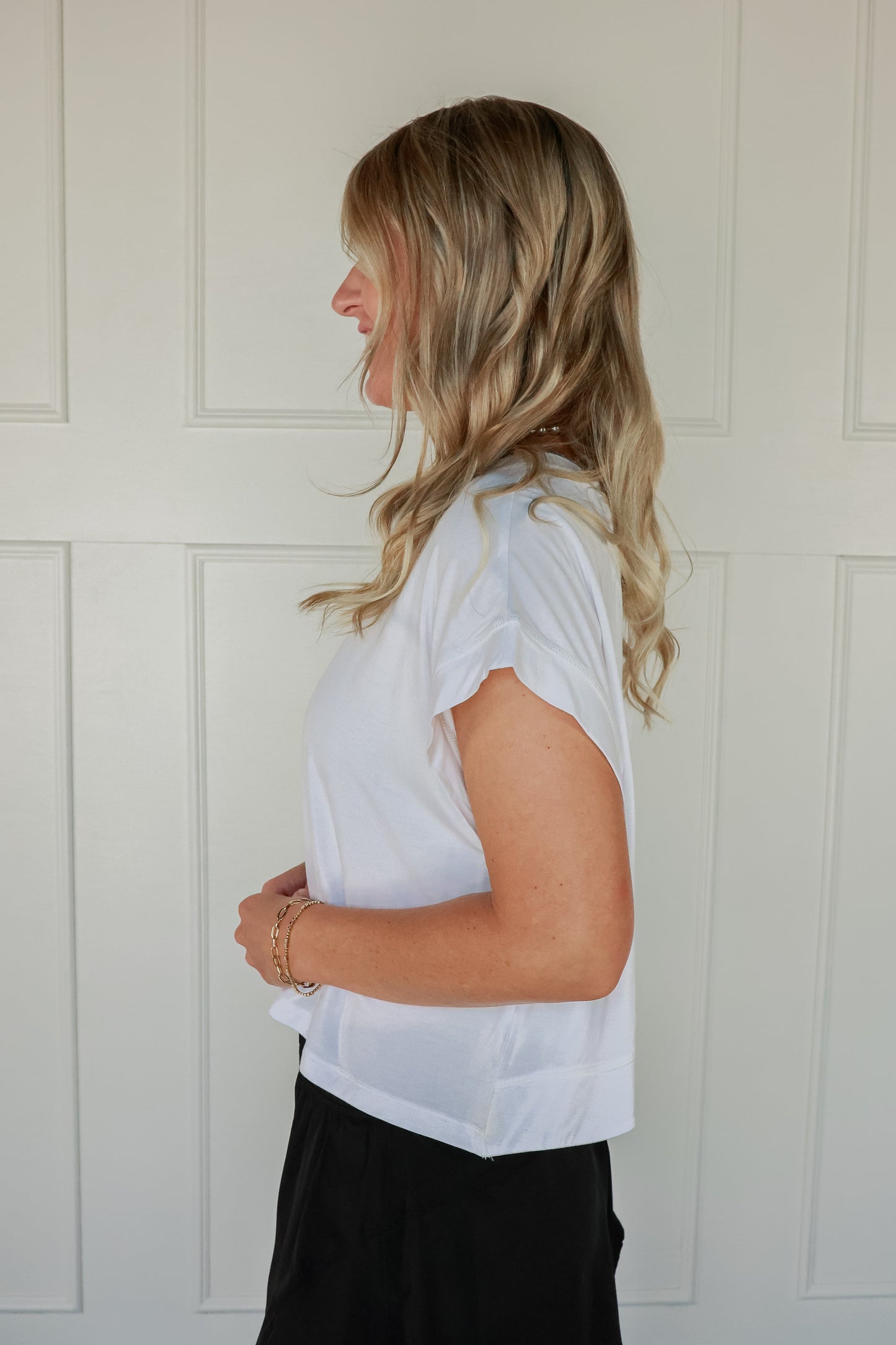 THE OPEN BACK ACTIVE TOP | WHITE