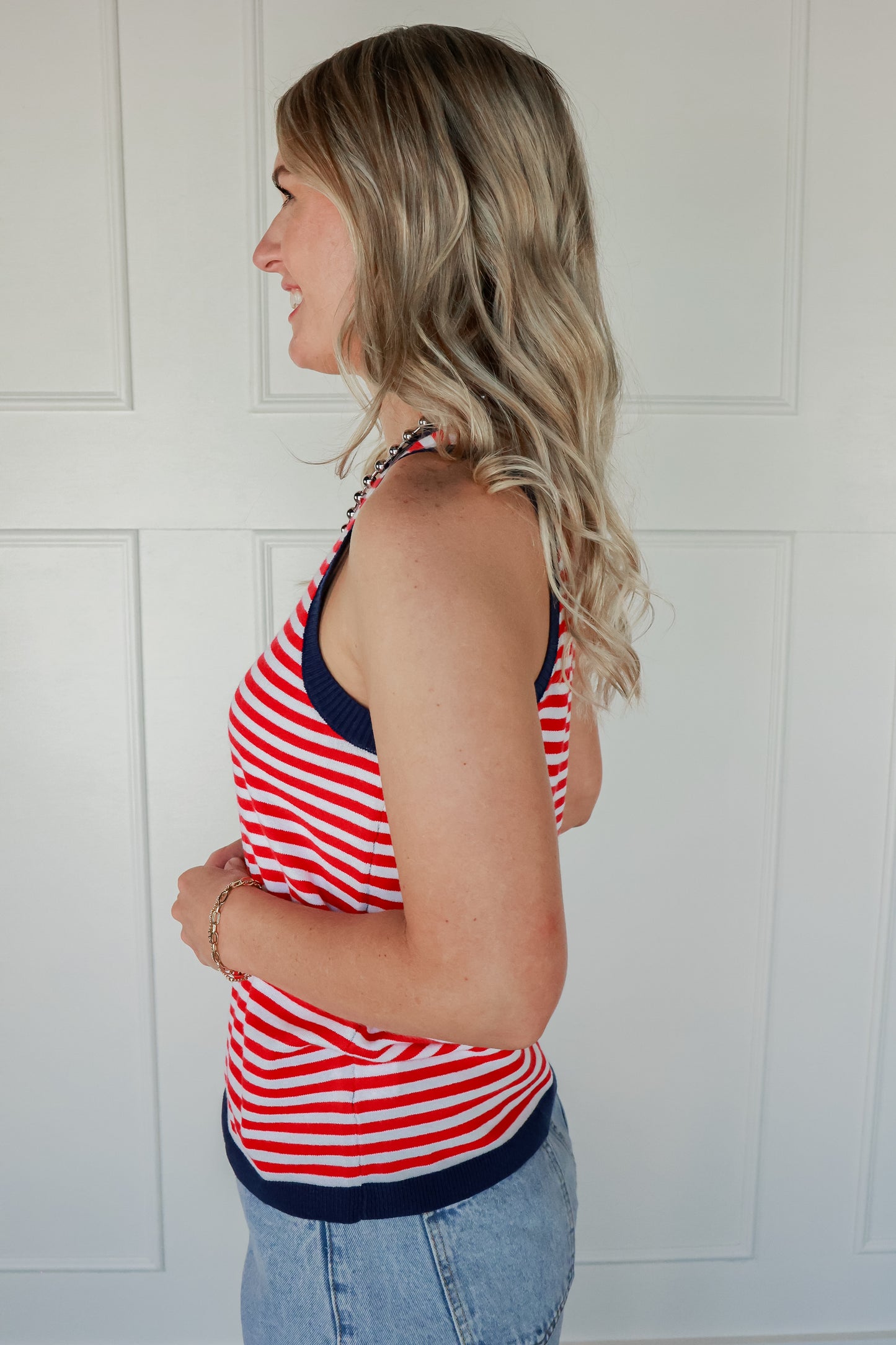 SUTTON STRIPE TANK