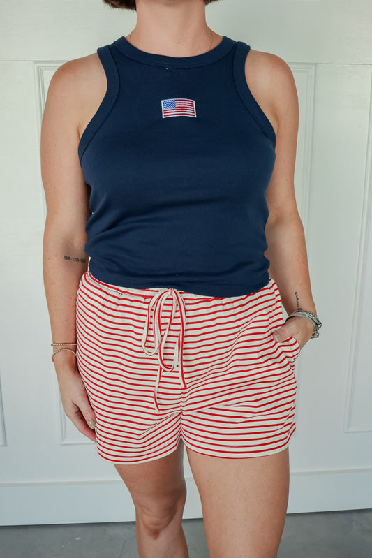 SAYLOR STRIPE SHORTS