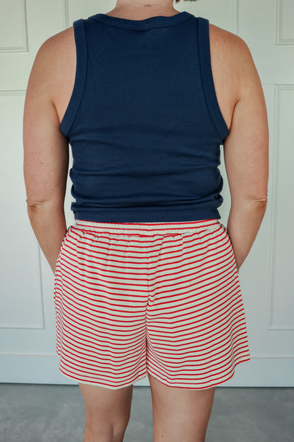 SAYLOR STRIPE SHORTS