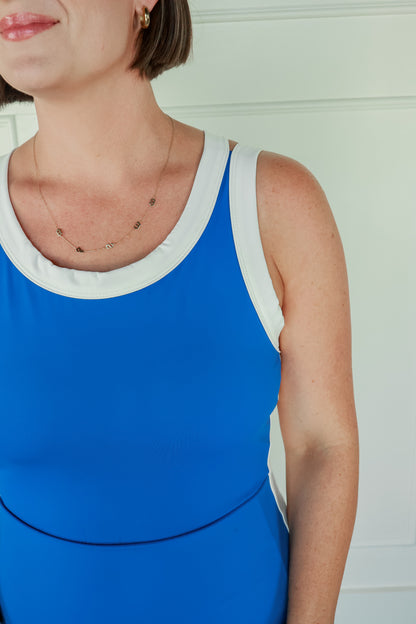 THE MOMENTUM ACTIVE DRESS | BLUE