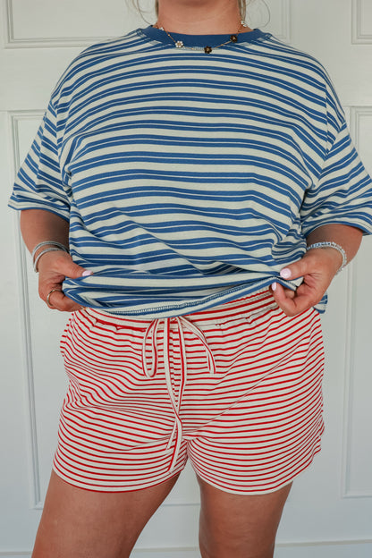 SAYLOR STRIPE SHORTS