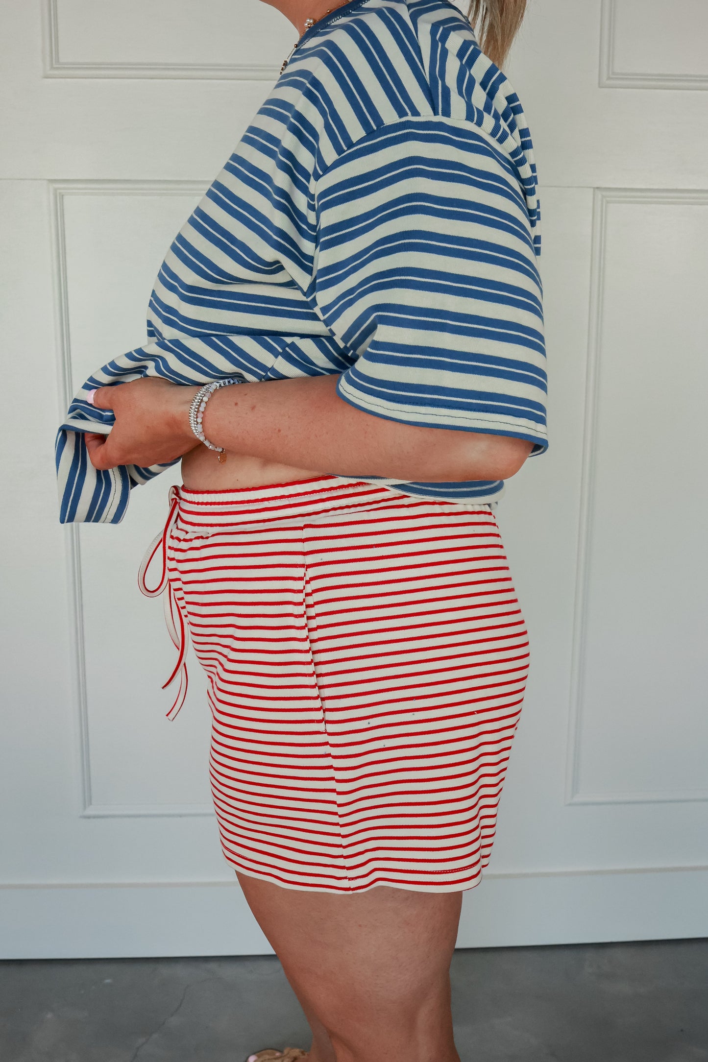 SAYLOR STRIPE SHORTS
