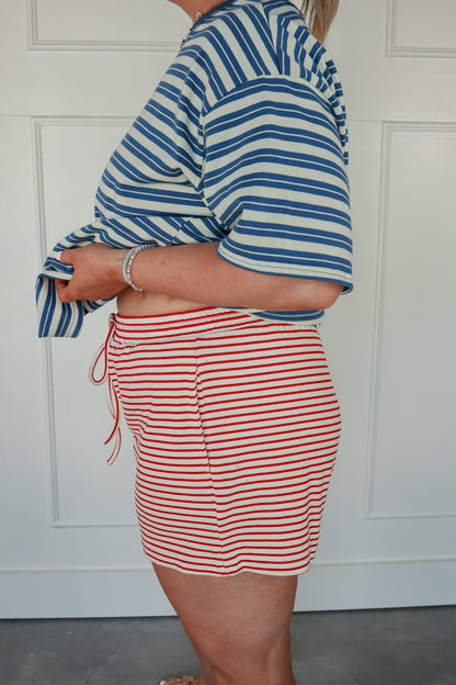 SAYLOR STRIPE SHORTS