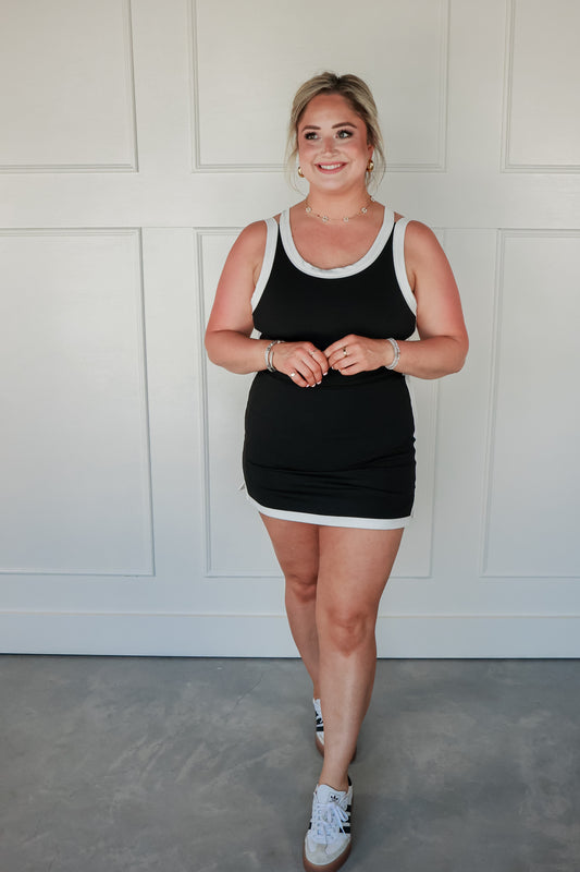 THE MOMENTUM ACTIVE DRESS | BLACK