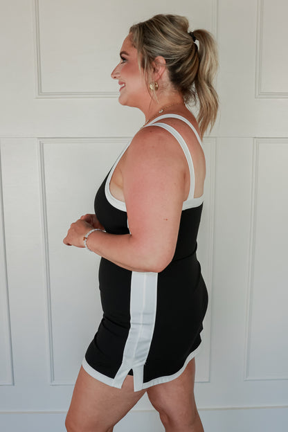 THE MOMENTUM ACTIVE DRESS | BLACK