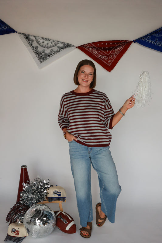 THE FRIDAY STRIPED TOP