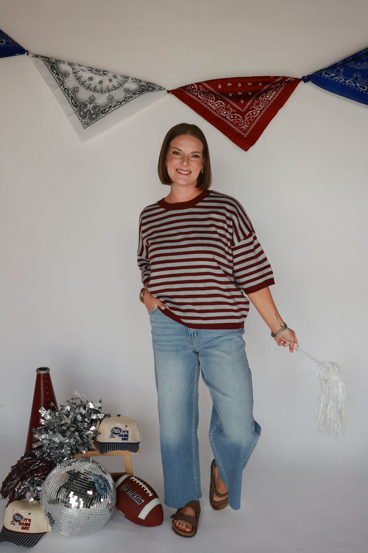 THE FRIDAY STRIPED TOP