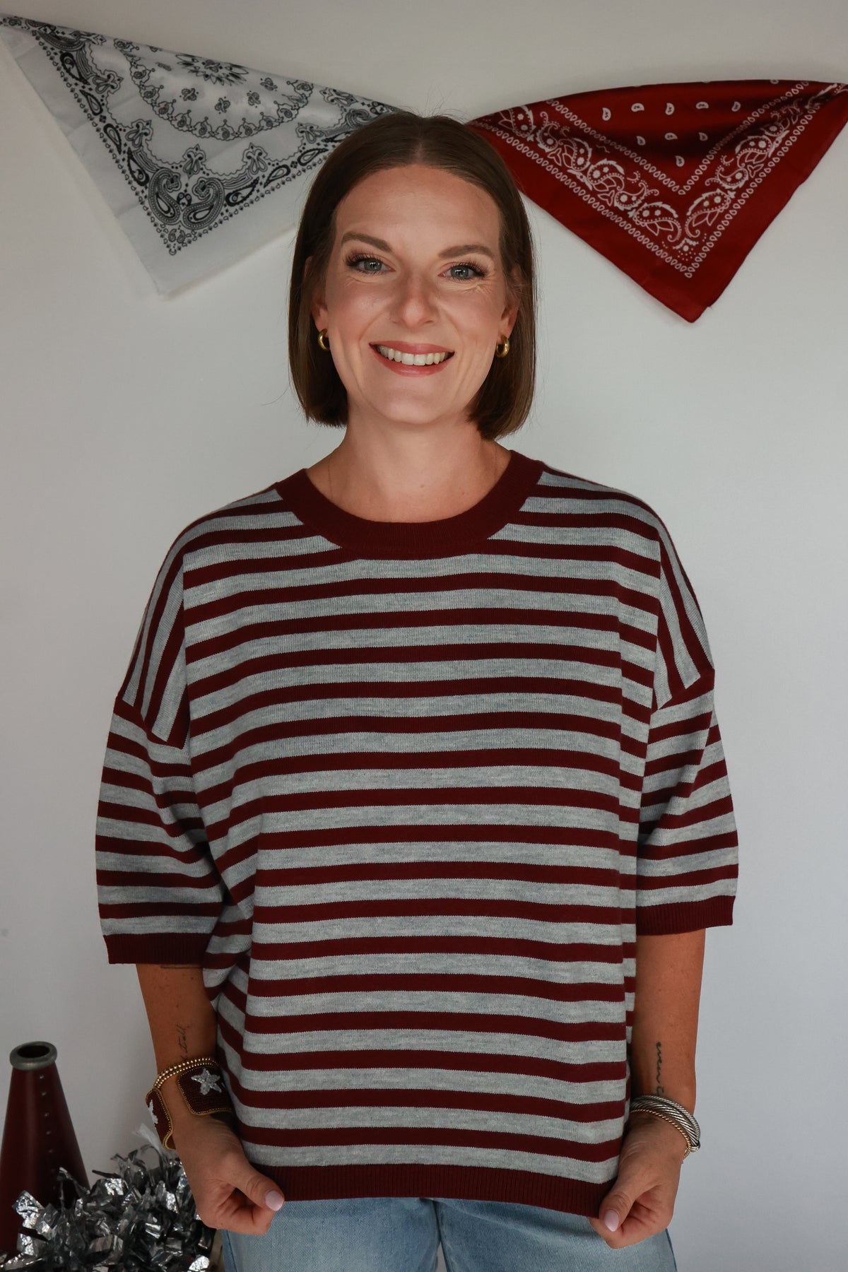 THE FRIDAY STRIPED TOP