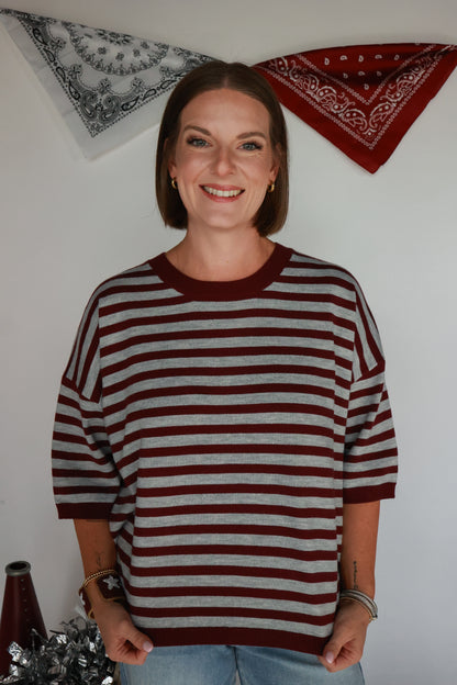 THE FRIDAY STRIPED TOP