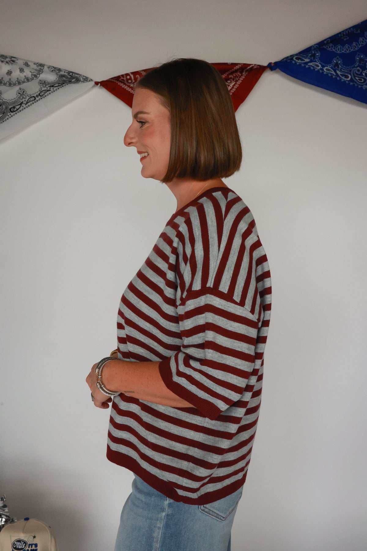 THE FRIDAY STRIPED TOP
