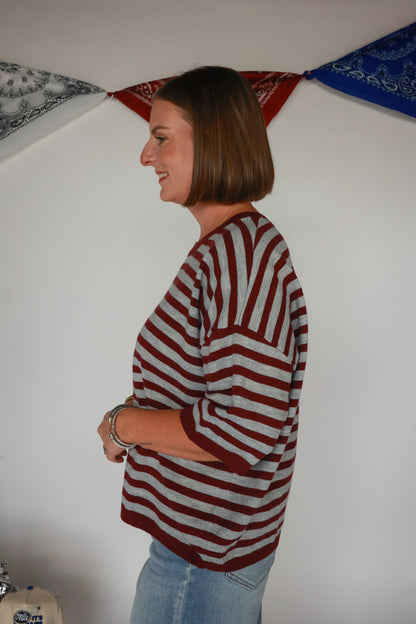 THE FRIDAY STRIPED TOP