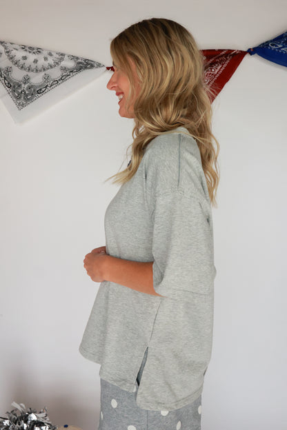 THE EVERYDAY GREY TOP