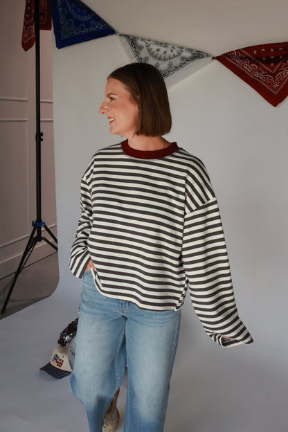 THE OFF DUTY KNIT TOP