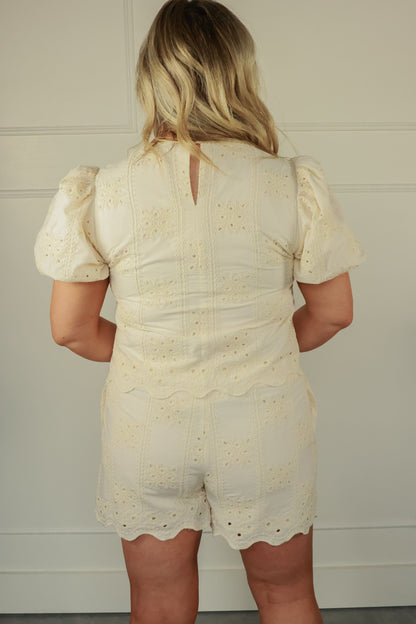 THE ELLA EMBROIDERED SET | BOTTOMS ONLY