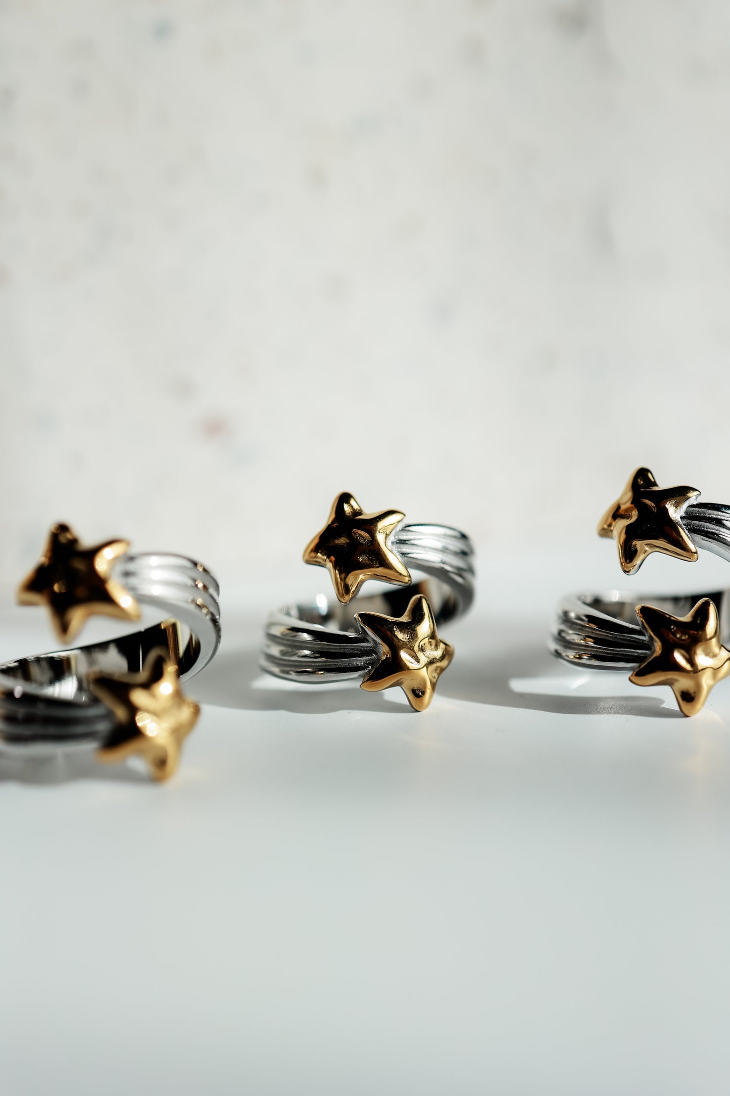 THE TWIN STAR WRAP RING