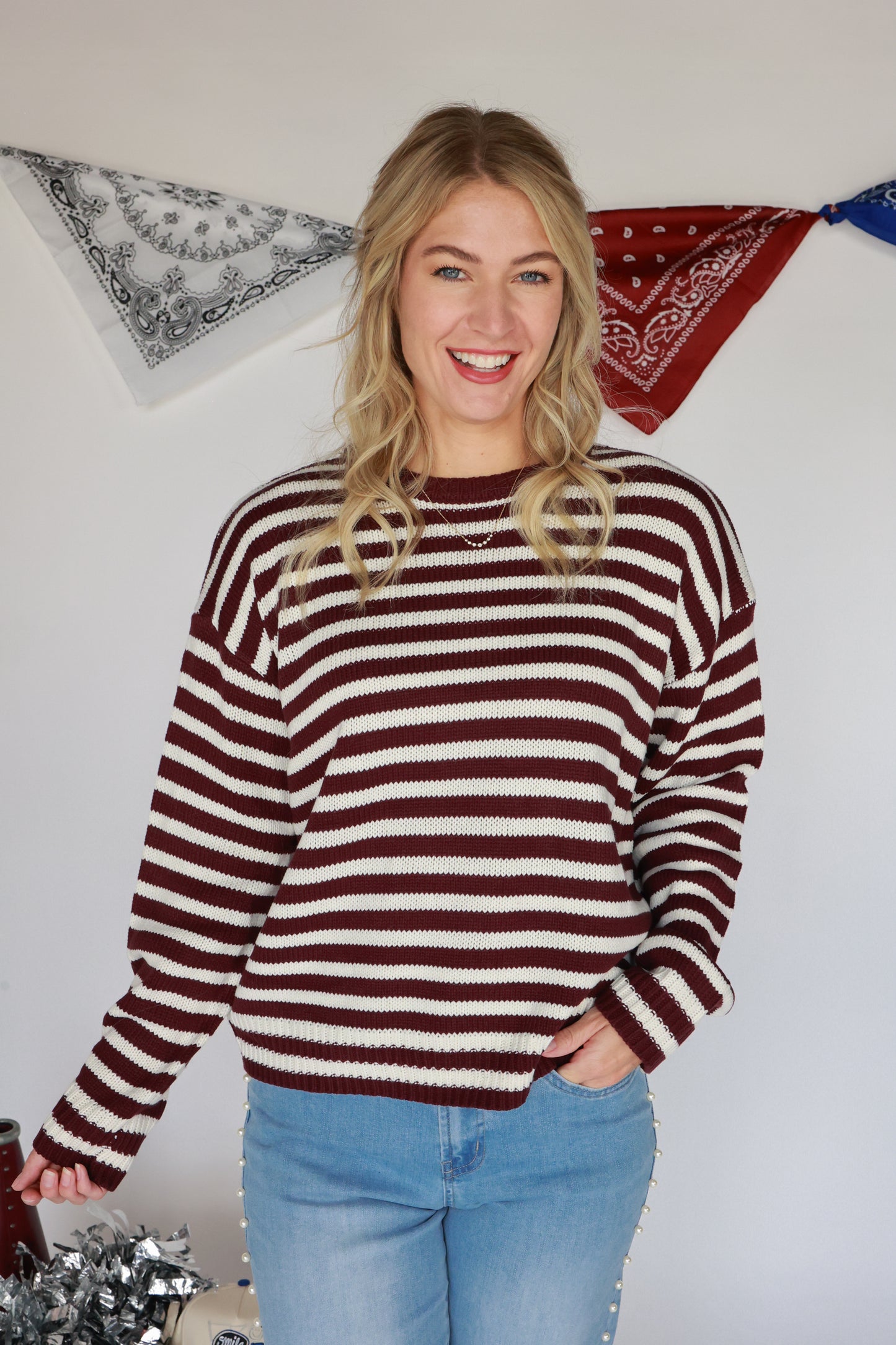 THE HARLOW STRIPE TOP