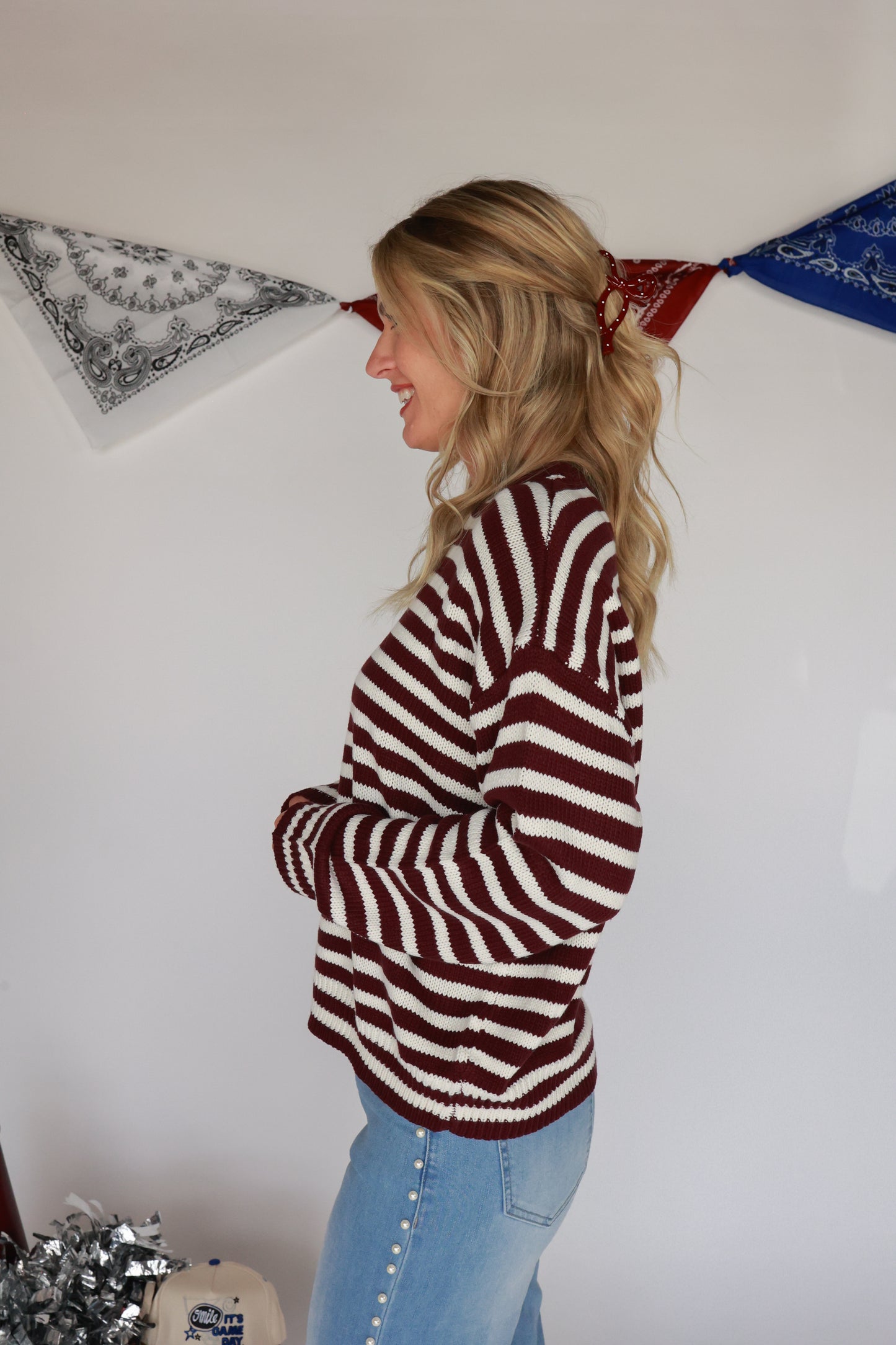 THE HARLOW STRIPE TOP