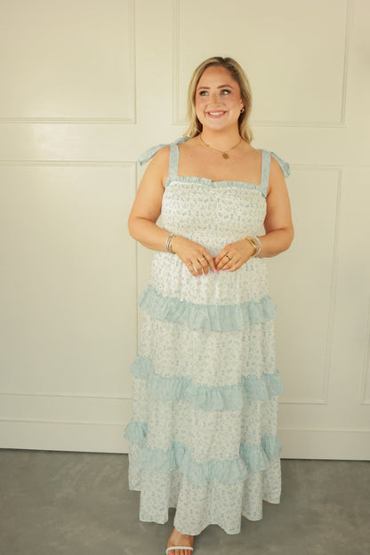 THE WILDFLOWER TIE TOP MAXI DRESS