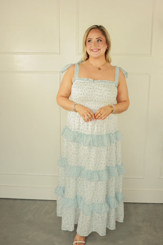 THE WILDFLOWER TIE TOP MAXI DRESS